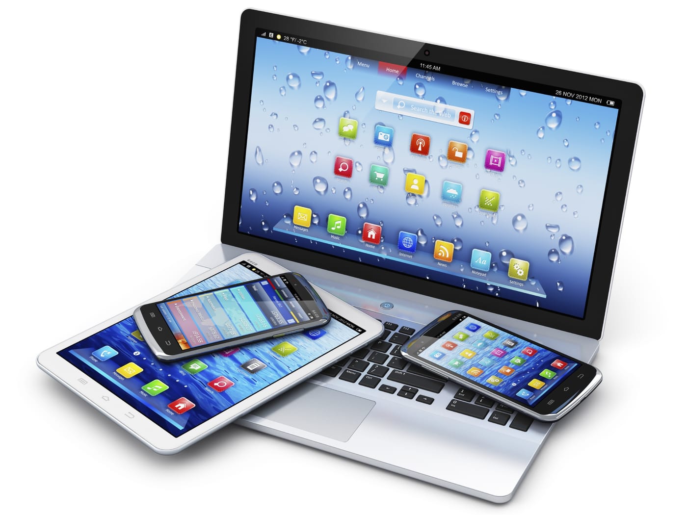Tablets, Cell Phones & E-Readers