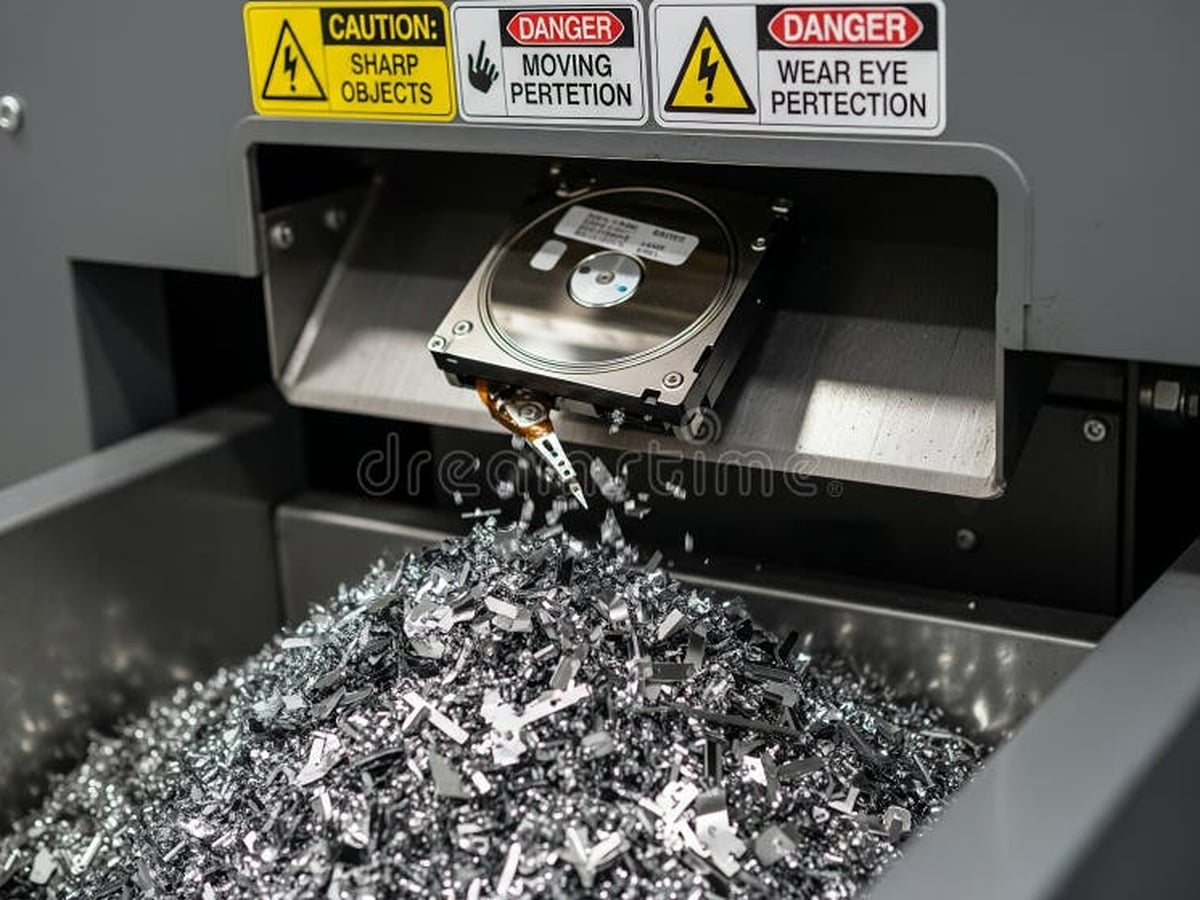 Certified Data Destruction